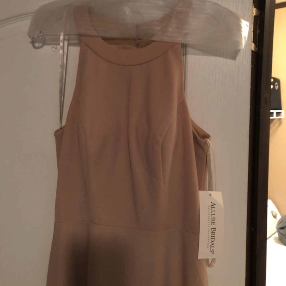 NWT Taupe Allure Brides Dress